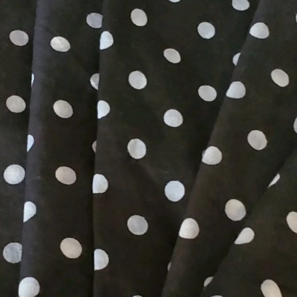 Napkins - Black and White Polka-Dots